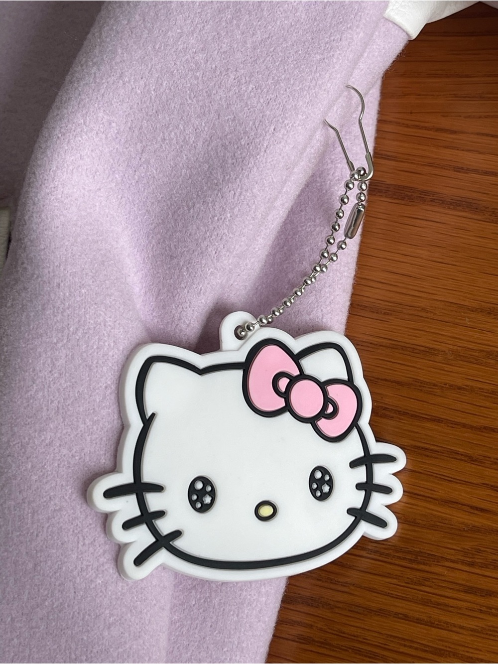 Hello Kitty And Friends x Forever 21 Lavender Varsity Bomber Jacket Size XS - Picture 6 of 16